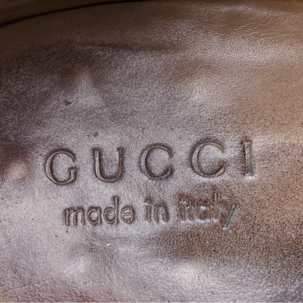 Gucci 1953 Classic Black Alligator Skin Silver Horsebit Loafers 41.5 G 8.5 9 US - Picture 9 of 12